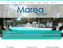 Tablet Screenshot of marearesort.com